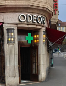 Кафе Одеон. Место кофе пития Троцкого, Ленина и прочизх